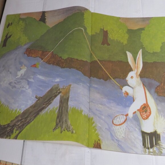 The Runaway Bunny BIG BOOK (almost 2 feet tall) By Margaret Wise Brown Classroom - Picture 4 of 11